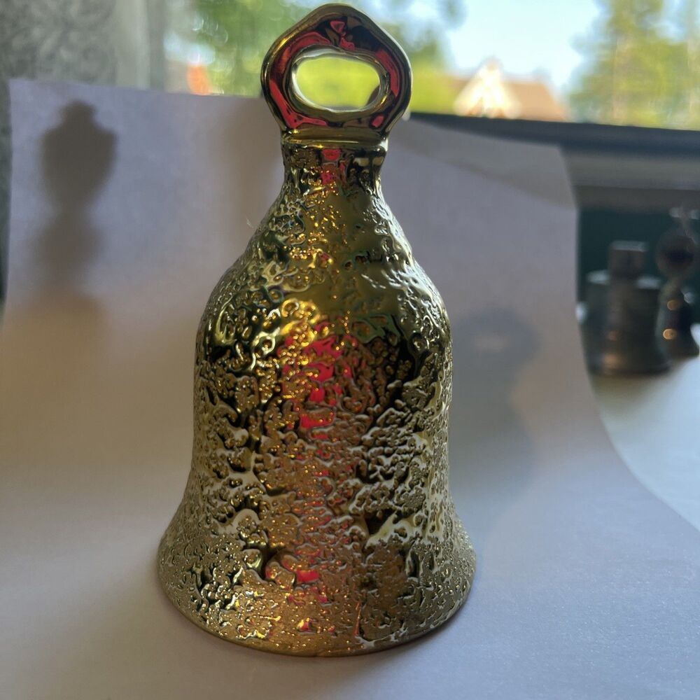 Textured Gold Bell
